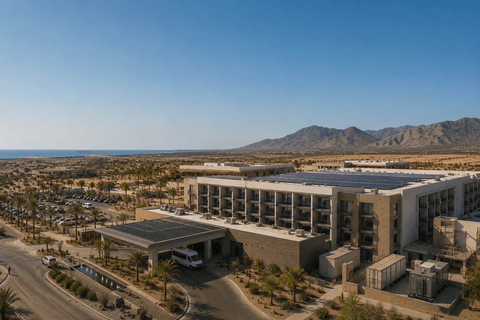 Hotel en BCS con instalación solar EnerCool